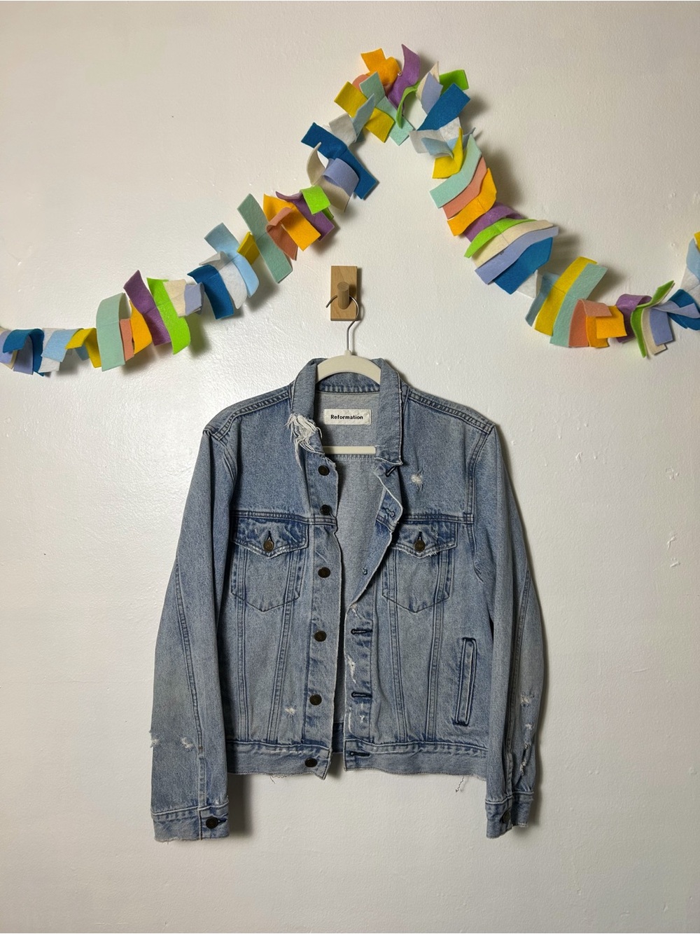 Reformation Jean Jacket